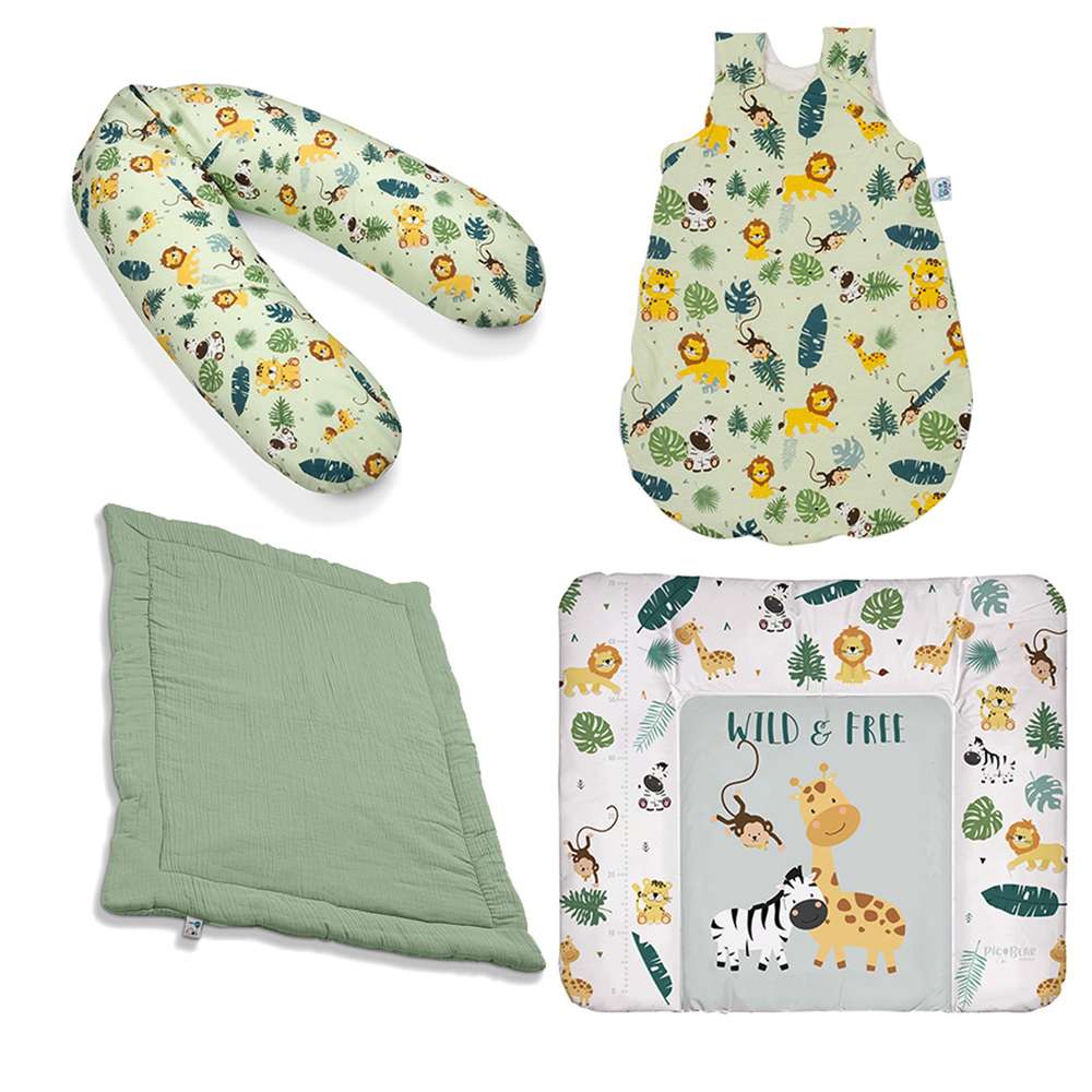 699-Bundle-902 pic Bear Baby Starterpaket, Zoo Animals