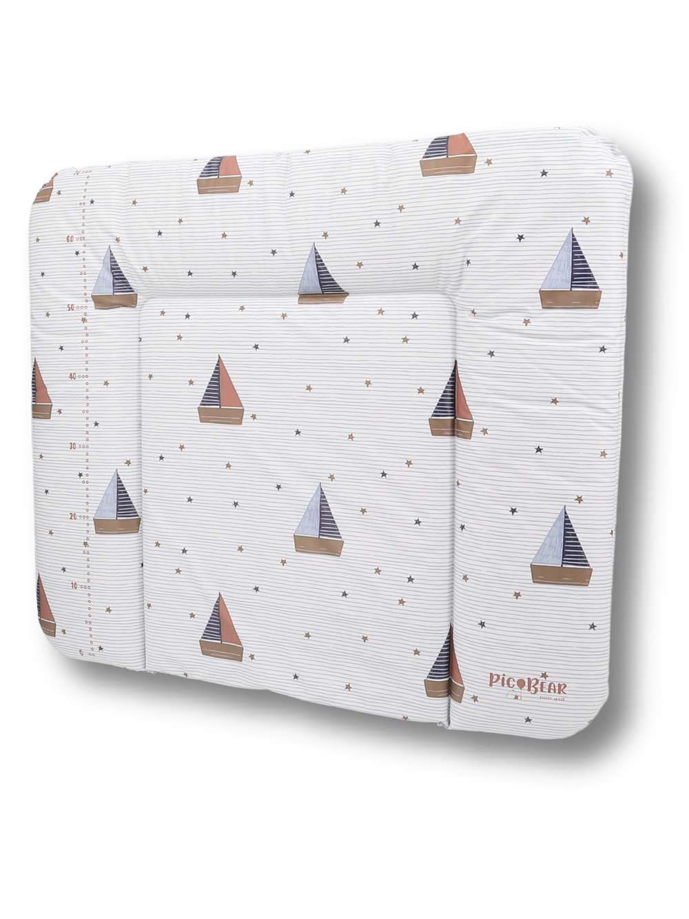 pic Bear weiche Wickelauflage HONEY 85 x 72 cm, Segelboot