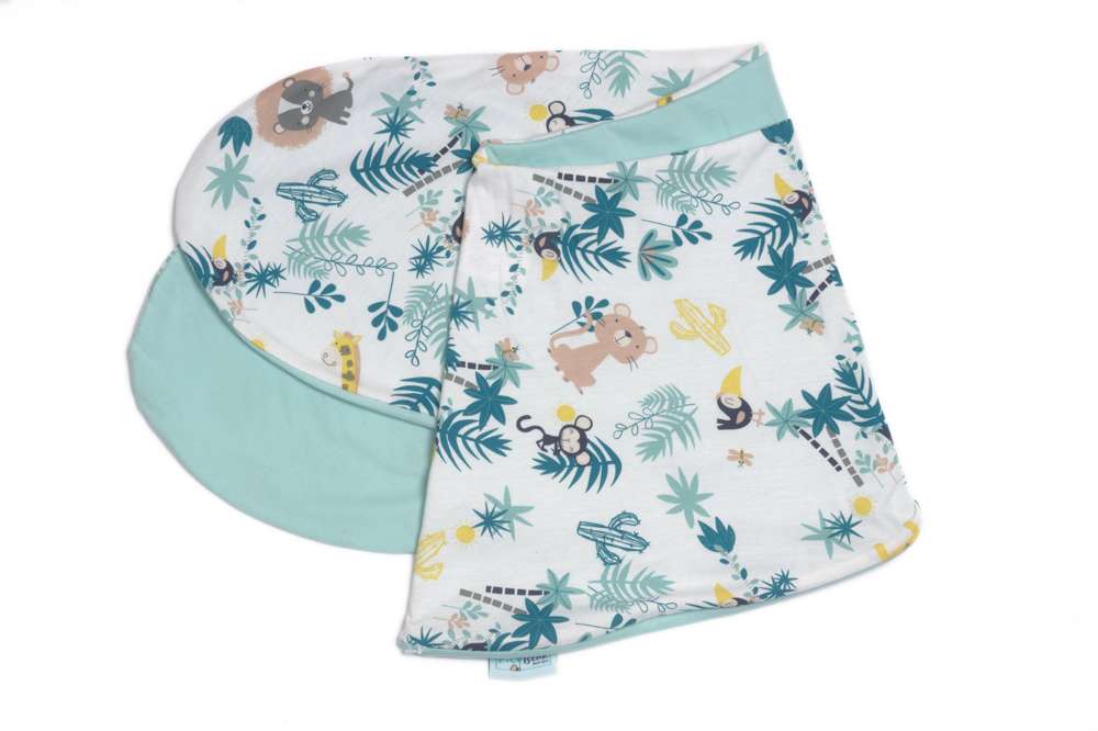 601-E-112 pic Bear Jersey Ersatzbezug Stillkissen Classic und Premium, Jungle Jersey