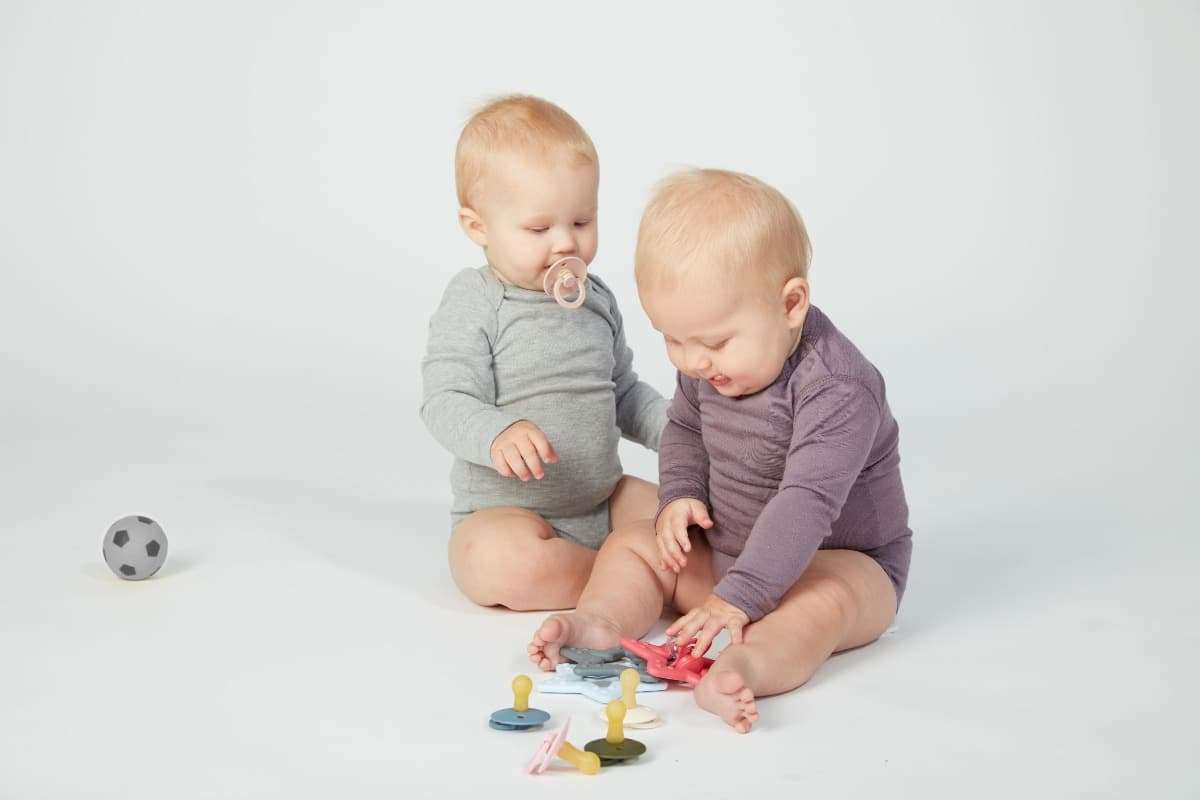 BI-100230 Bibs Schnuller 100% gleiche Farben, Sky blue, Größe 1