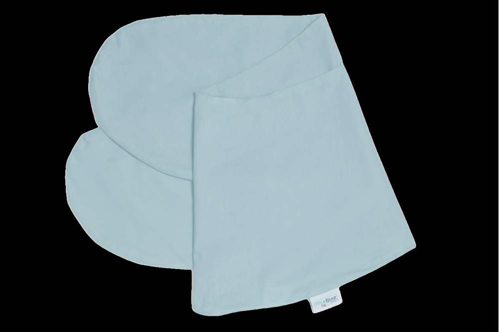 600-E-304 pic Bear Ersatzbezug Stillkissen Medium 170 cm, Tuerkis-blau