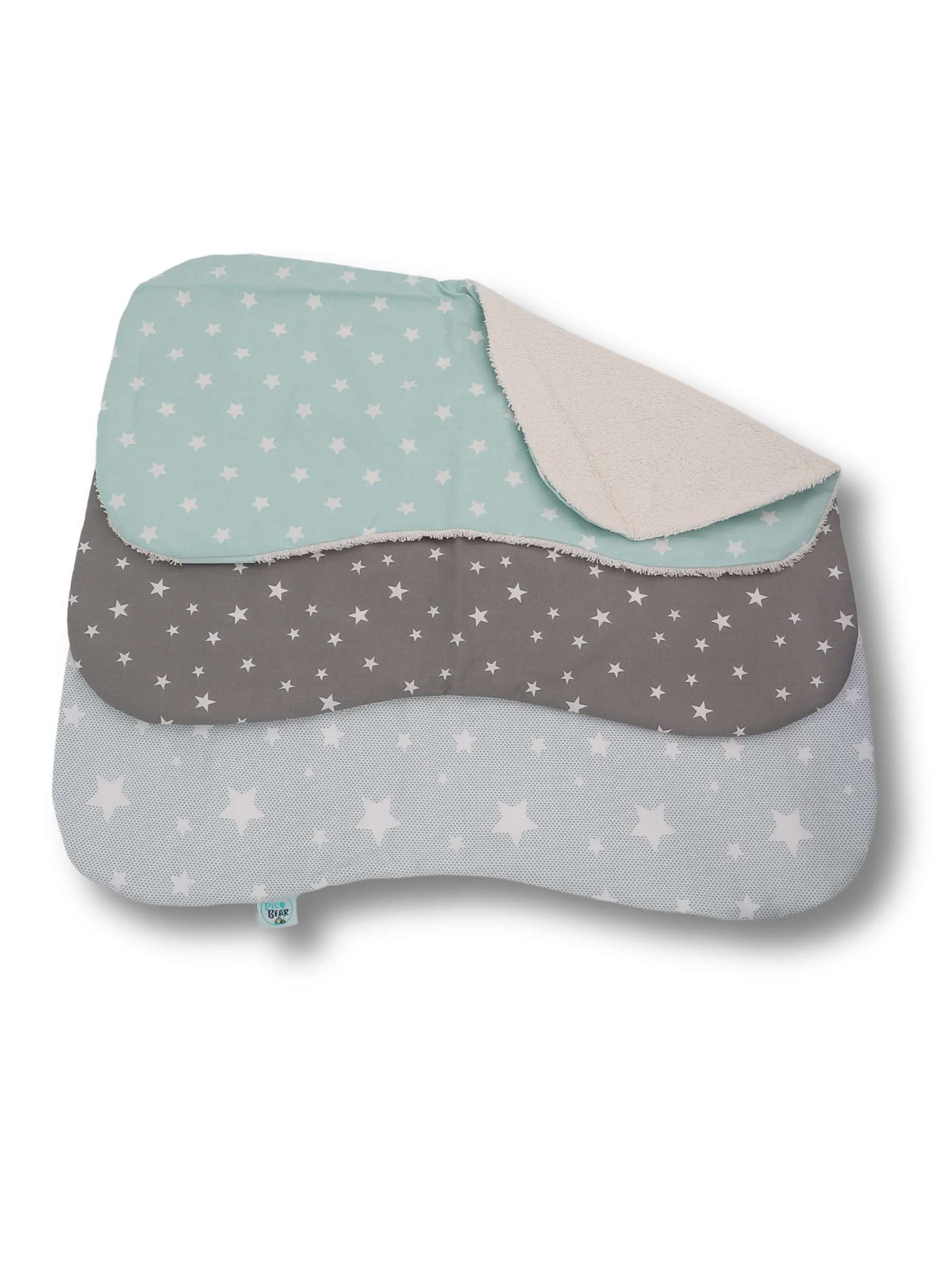 pic Bear Spucktuch 41 cm x 20 cm, weich - saugstark Sterne