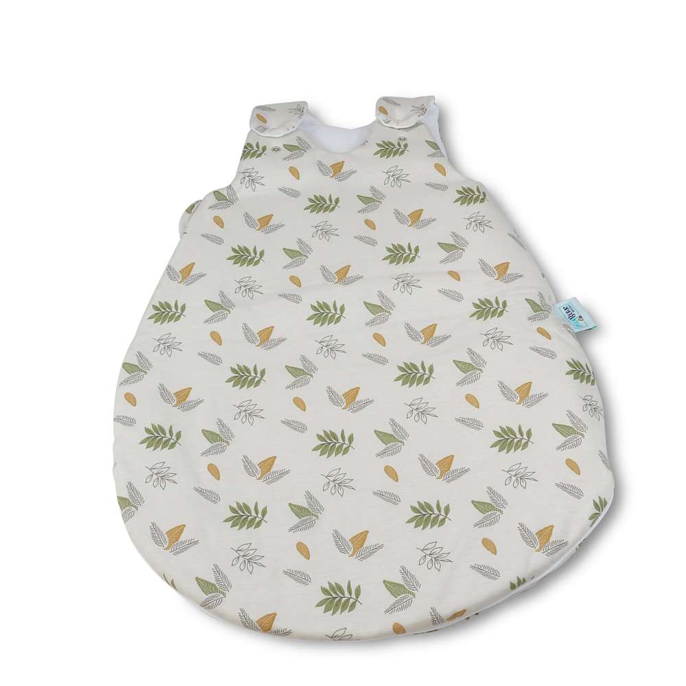 pic Bear Babyschlafsack mitwachsend - atmungsaktiv, Blaetter, 62/68