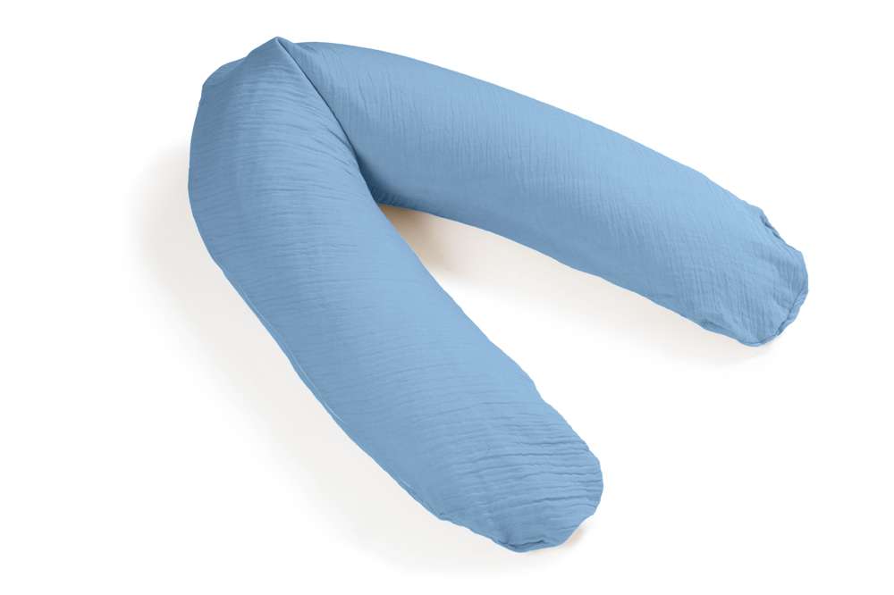 pic Bear Stillkissen PREMIUM 194 cm, airy blue Musselin