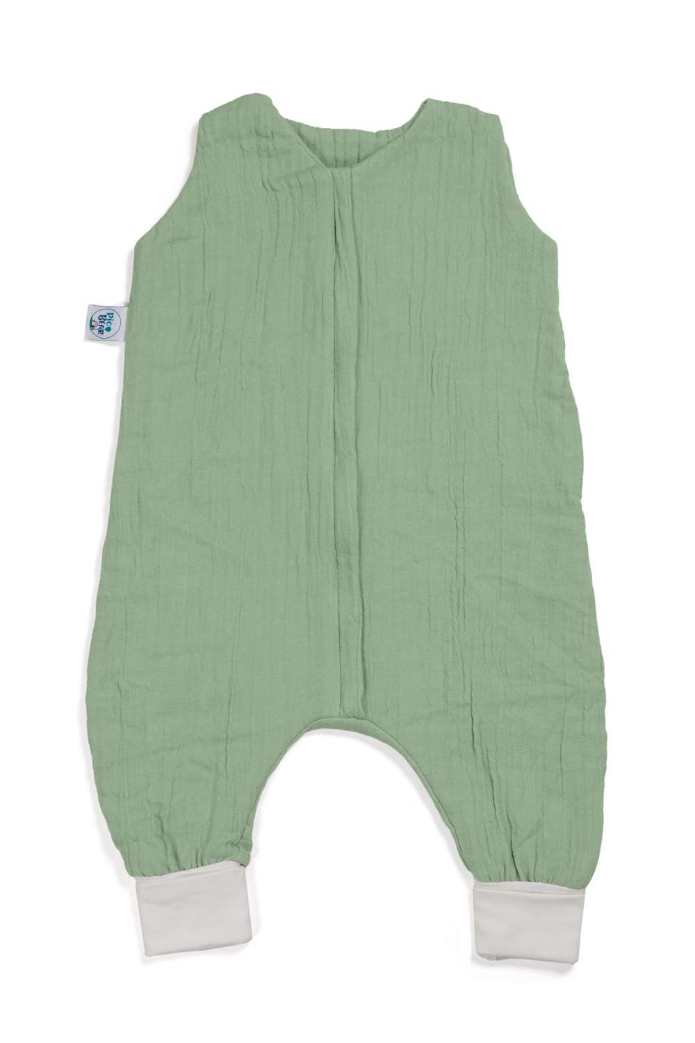 pic Bear Sommer-Jumper Musselin Gr. 80 cm, grayed jade Musselin, 80