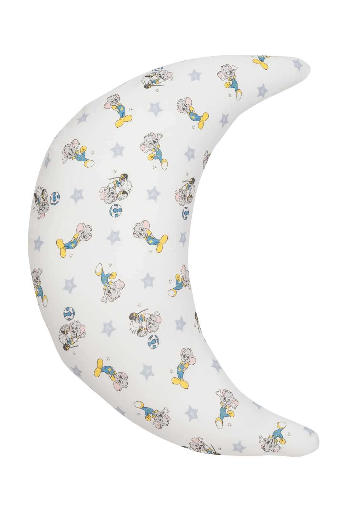 Ersatzbezug Stillmond ED - EDDA , 100% Jersey-Baumwolle, Ed Sterne weiss