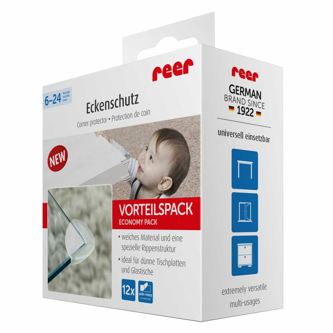 Vorteilspack Eckenschutz, transparent