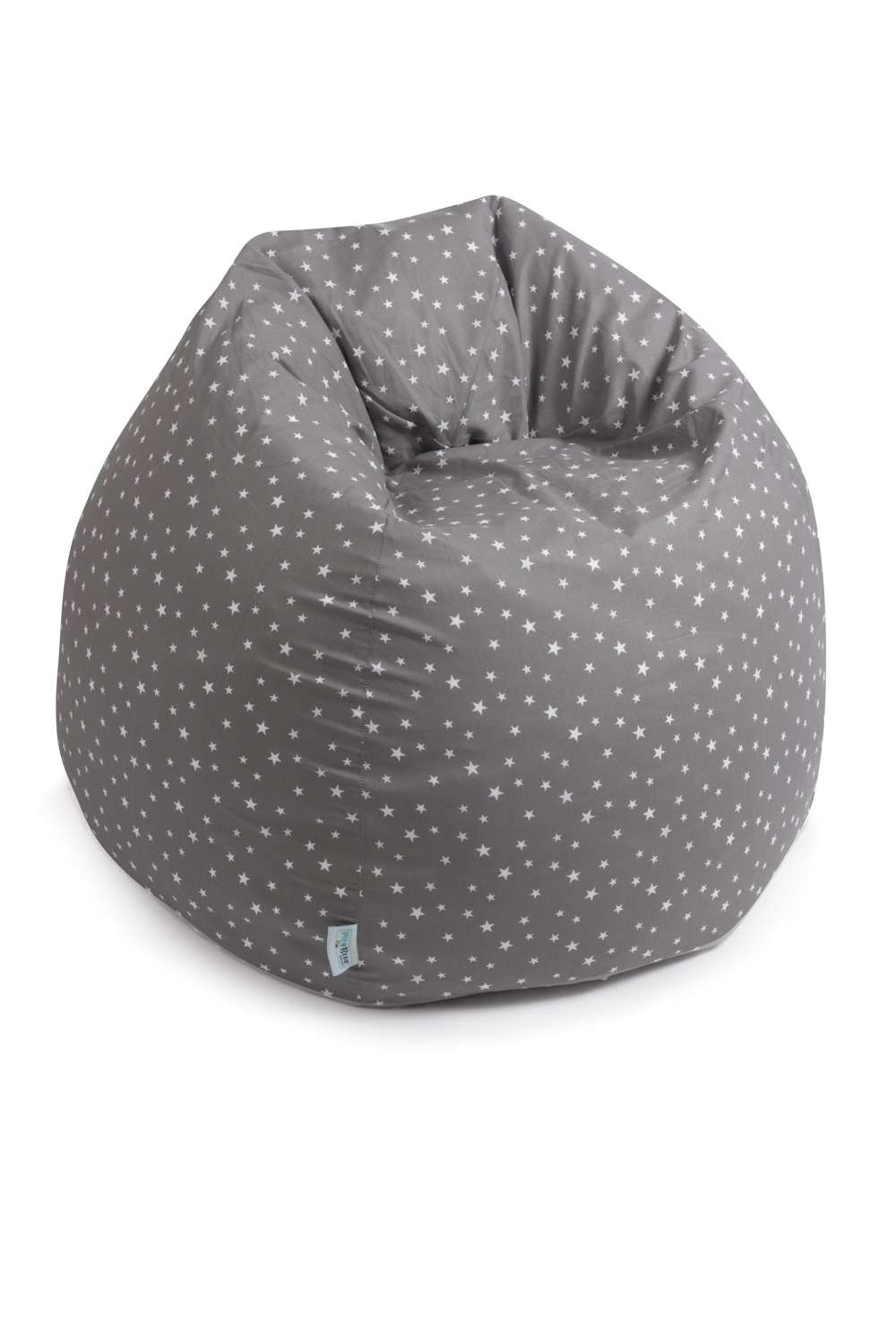 pic Bear Sitzsack 240 Liter Sitzkissen, Sterne grau-weiss